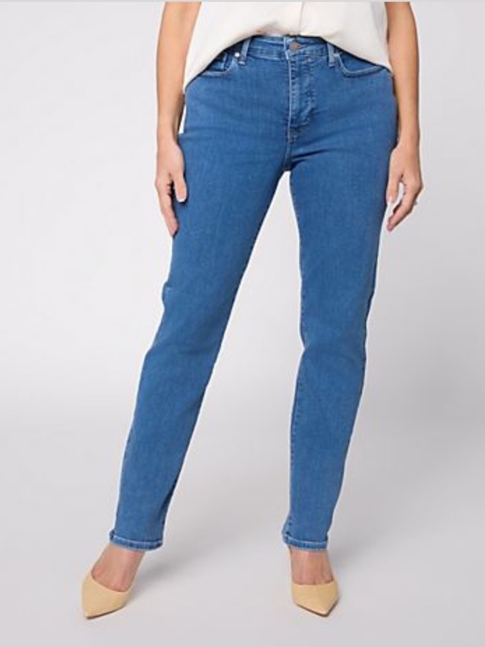 NYDJ Sheri Slim Straight Regular Full Length Jeans
Venice Blues Reg 6